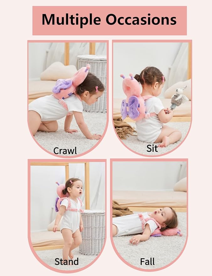 Baby Nook Toddler Baby Head Protection Cushion Backpack Wear